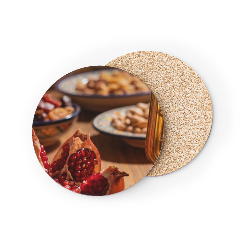Coasters - Amber Feast Tabletop Set (1 & 4 pcs) | Echovira...