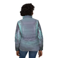 Women's Puffer Jacket - Liminal Corridor Fog Art Print |...