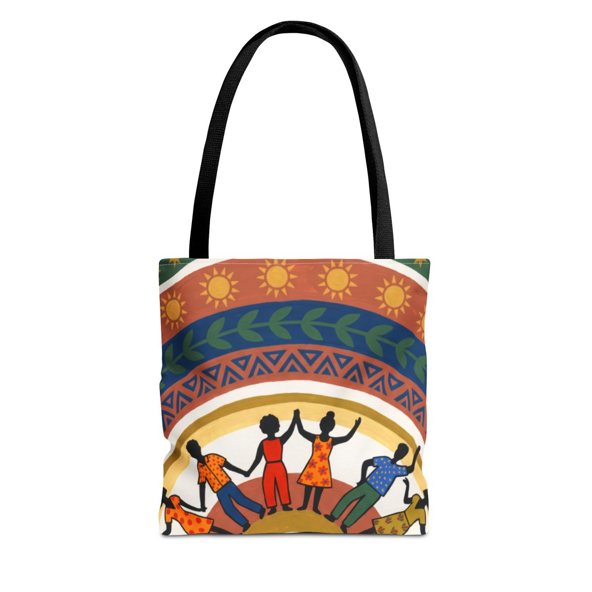 Tote Bag - Unity Mandala Folk Art | Echovira Gallery