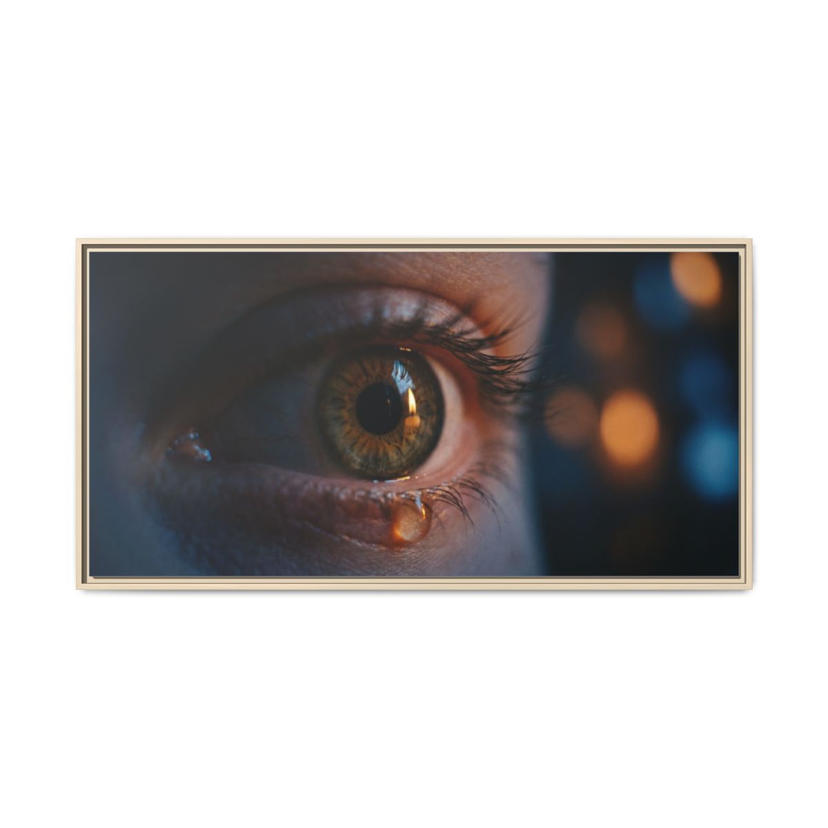 Framed Matte Canvas - Mystic Eye