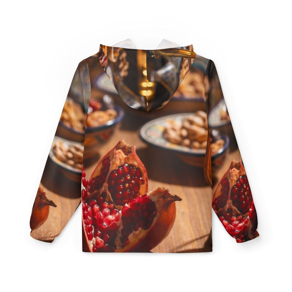 Windbreaker Jacket - Amber Feast Journey | Echovira Gallery