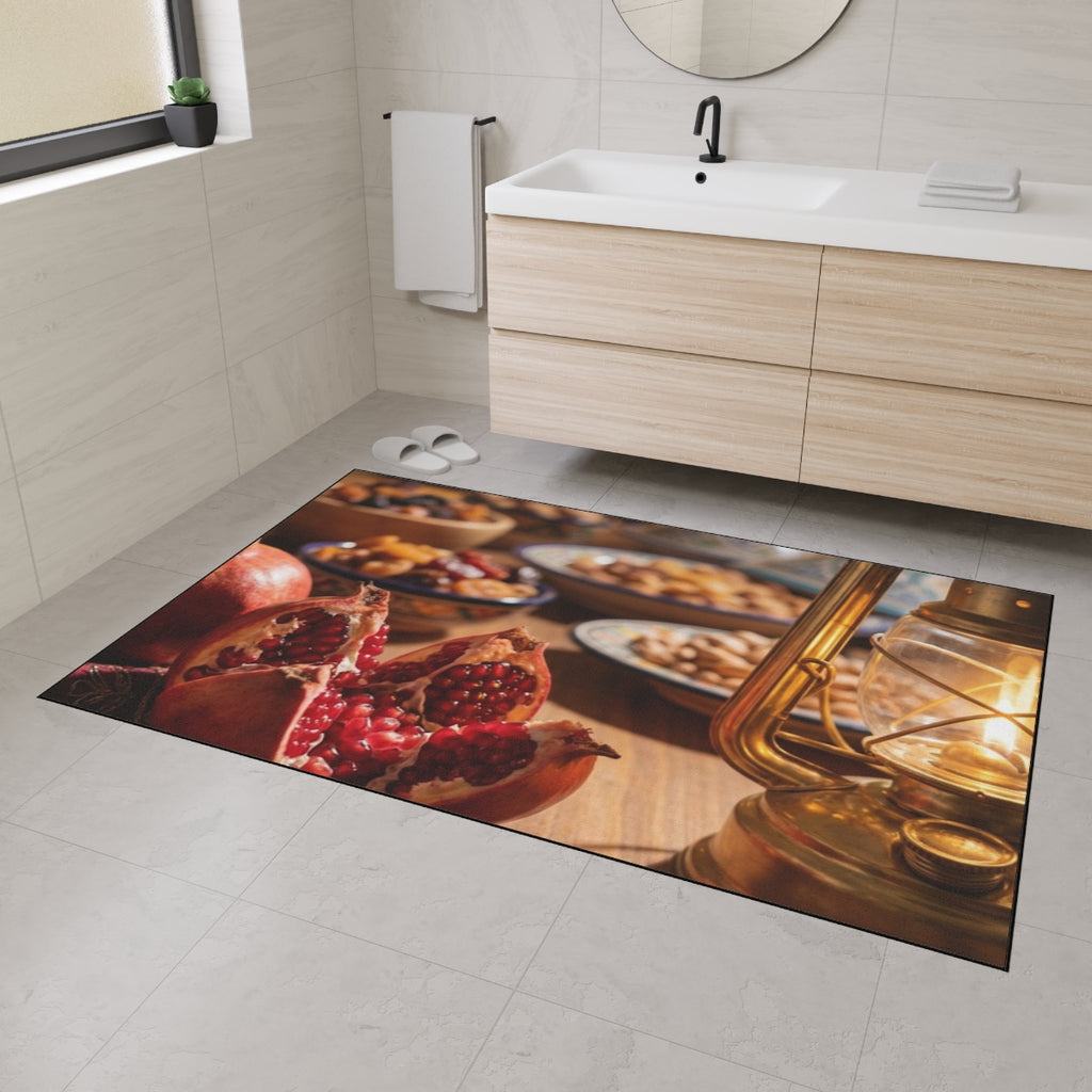 Heavy Duty Floor Mat - Cozy Oasis Welcome | Echovira Gallery