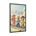 Framed Poster - Melody Lane Journey — Portrait (8×12, 9×11...