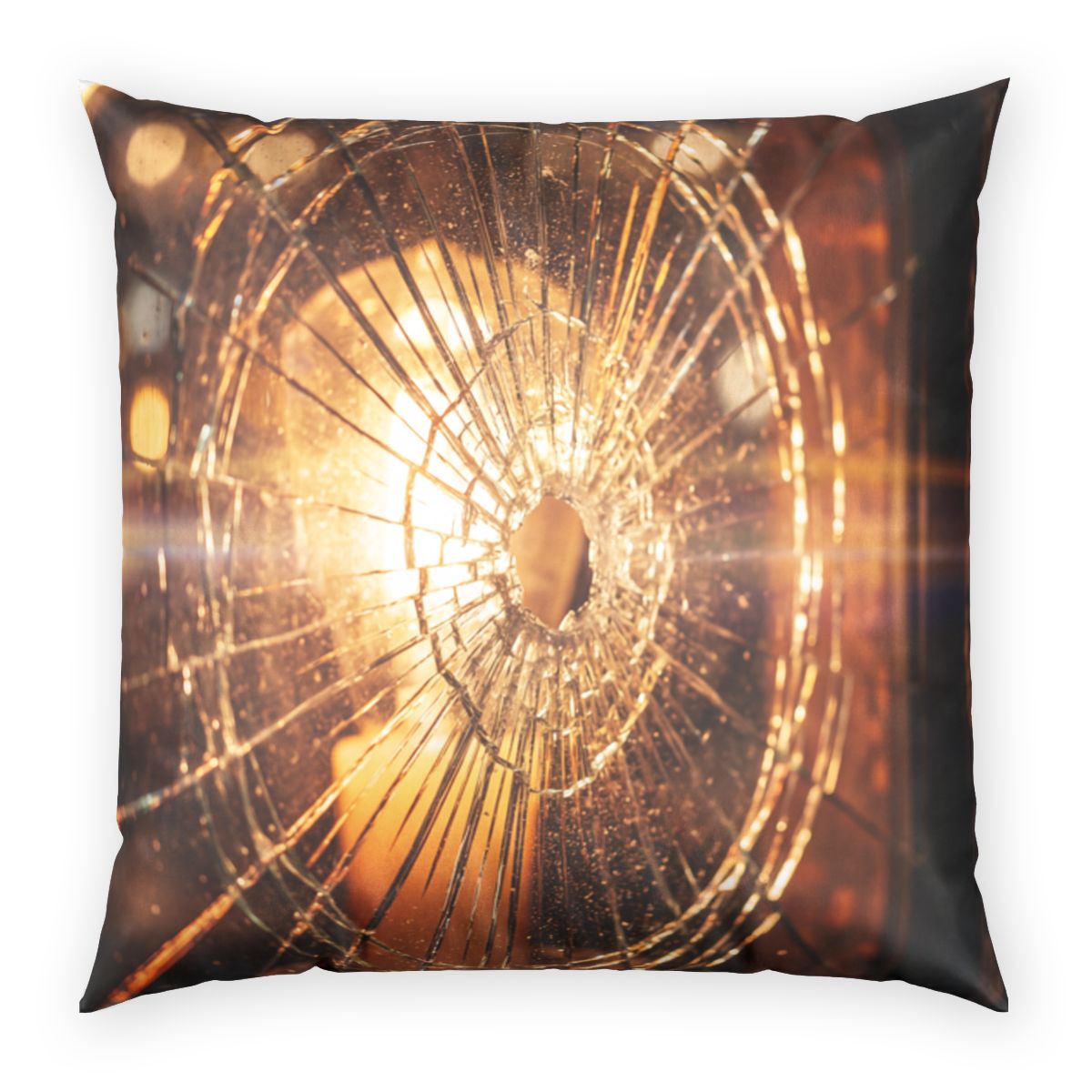 Poly Velvet Pillow - Cinematic Tension