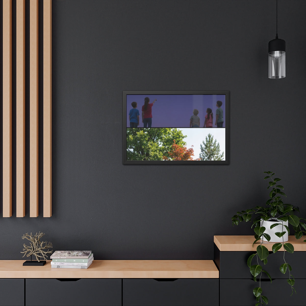 Framed Poster - Little Explorer — Landscape