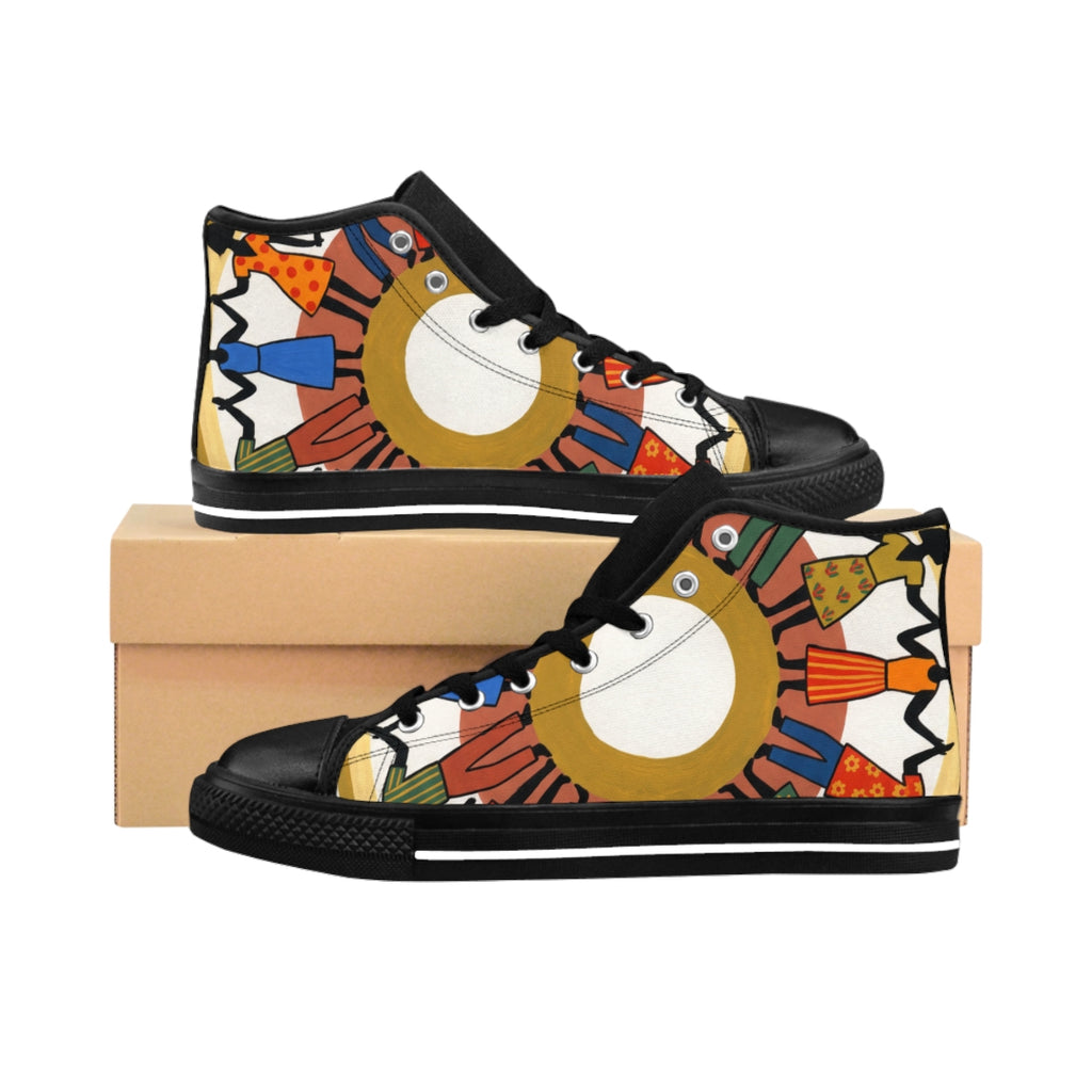 Women's Classic Sneakers - Unity Mandala | Echovira Gallery