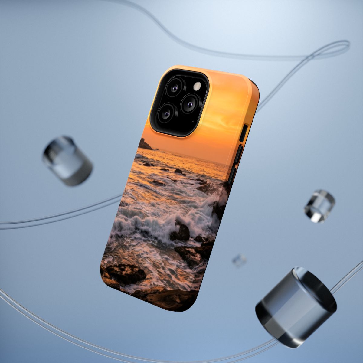 Impact-Resistant Cases - Phone Case - Sunrise Coastal Art— sizes part 1/2