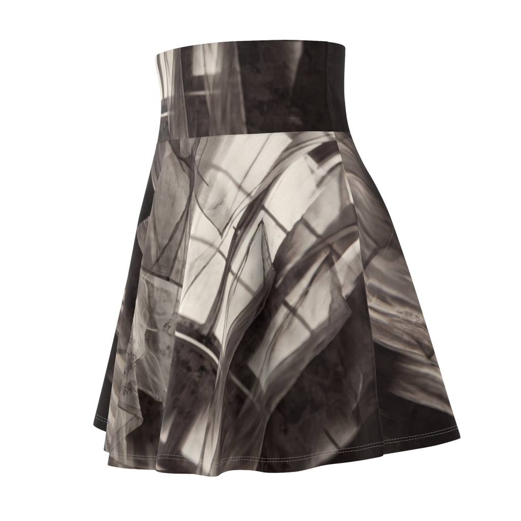 Women's Skater Skirt - Spectral Veils | Echovira Gallery