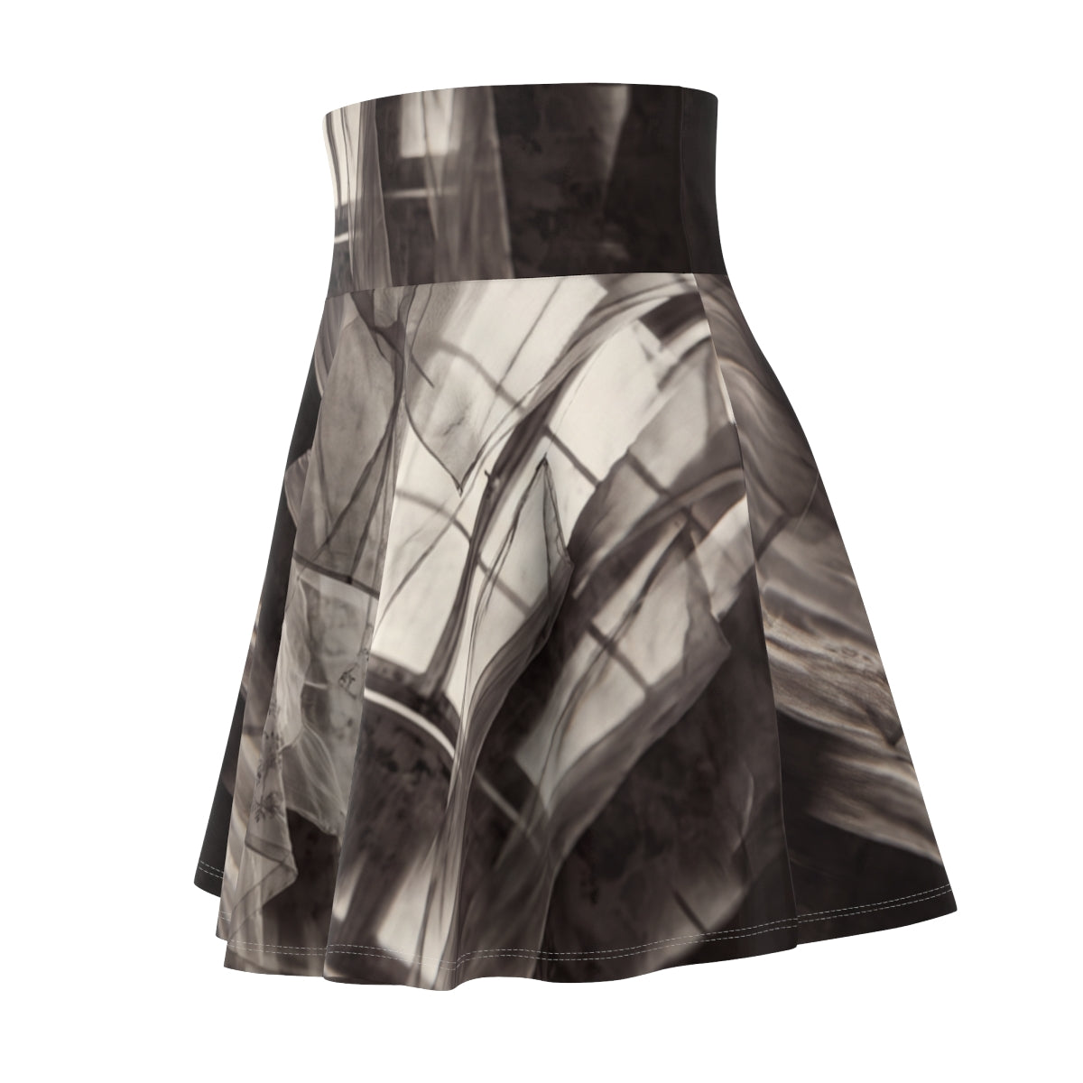 Women's Skater Skirt - Spectral Veils | Echovira Gallery