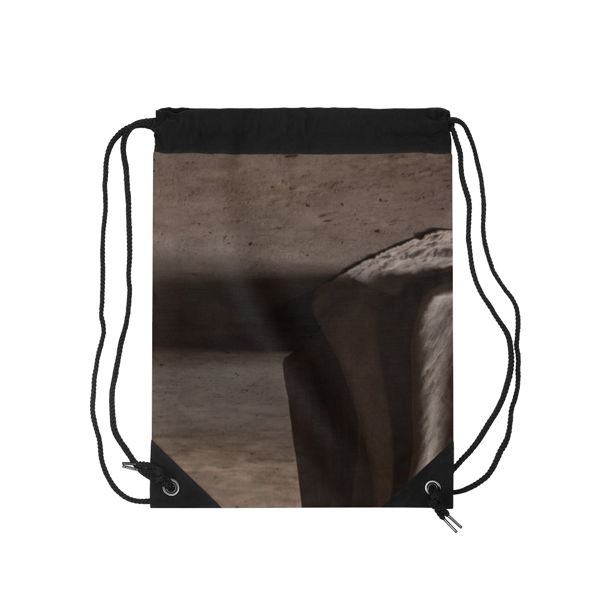 Drawstring Bag - Draped Silence Still Life Art - Shadowed......