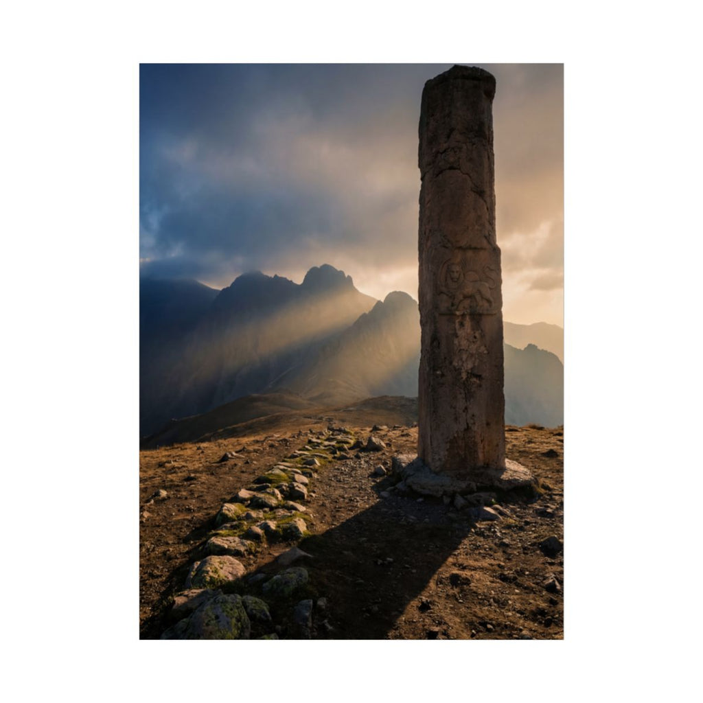 Unframed Poster - Golden Sunbeams