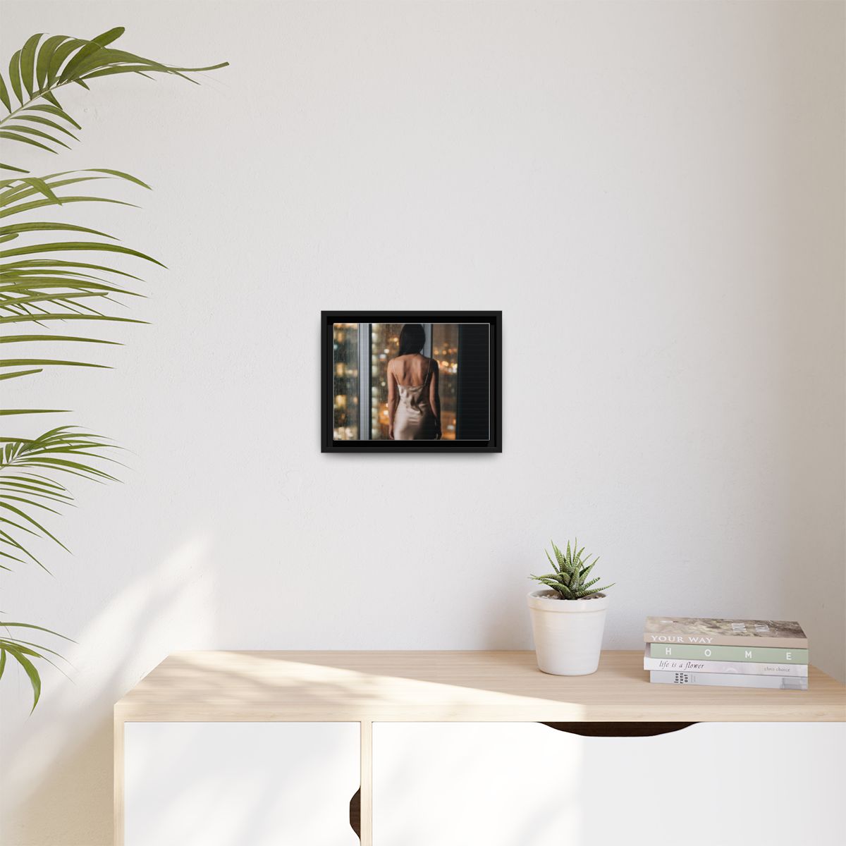 Framed Matte Canvas - Cinematic Nights