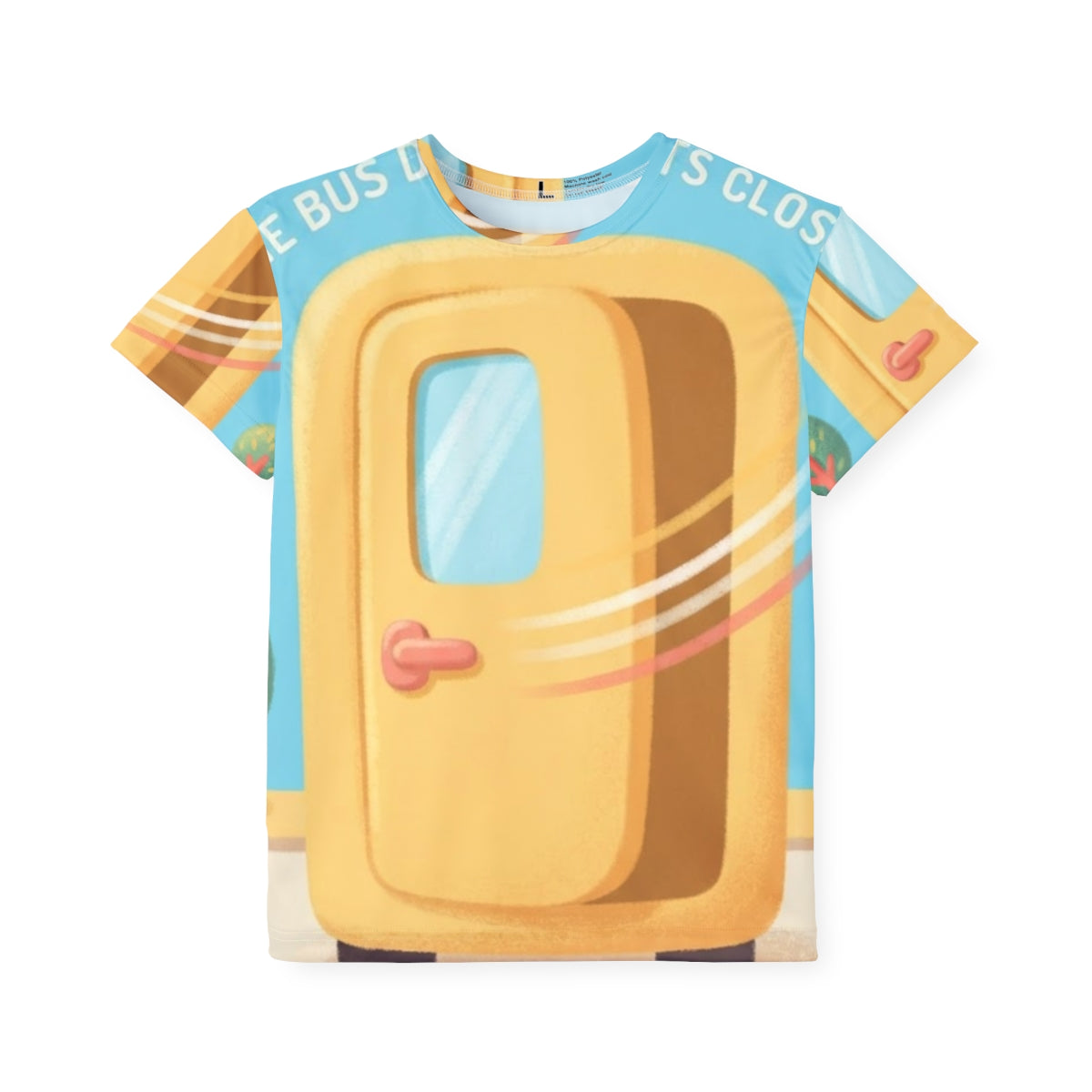 Kids Sports Jersey - The Bus Door Shuts Whimsical Storybook...