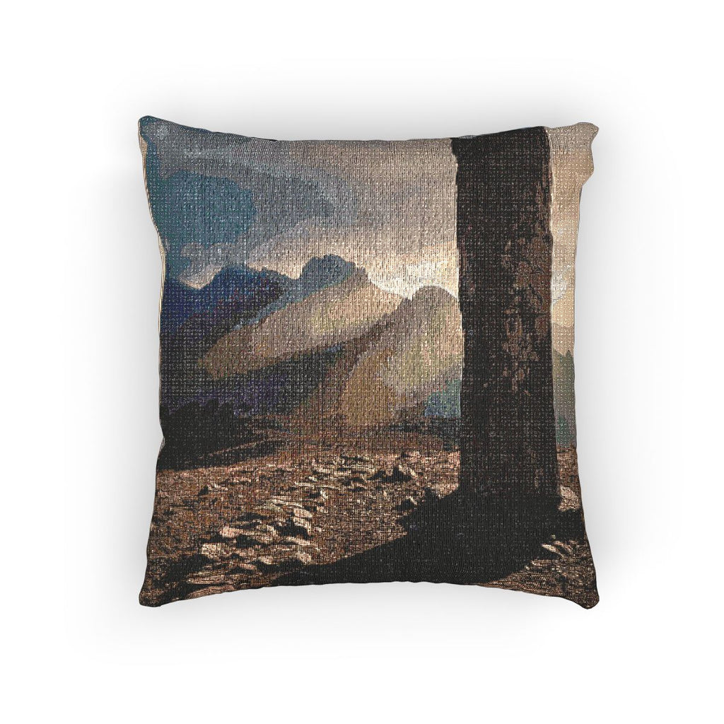 Woven Throw Pillow - Ancient Vibe