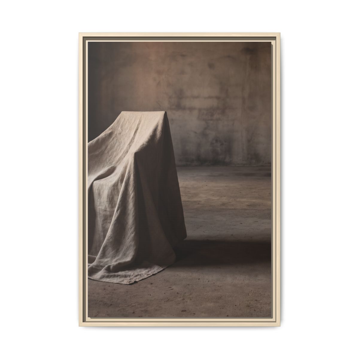 Framed Matte Canvas - Echoes of Calm