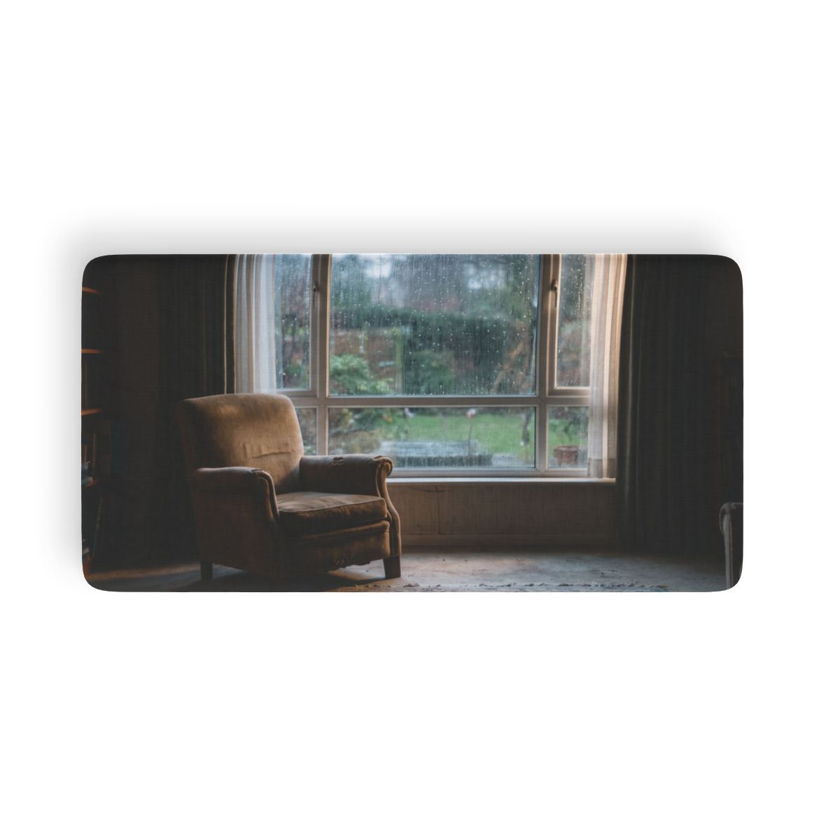 Fitted Sheet - Rainy Window Hues | Echovira Gallery