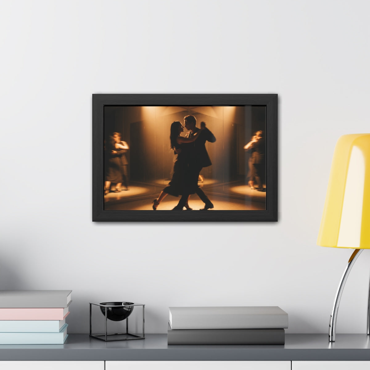 Golden Hour Tango Framed Poster — Landscape (10×8, 12×8... |...