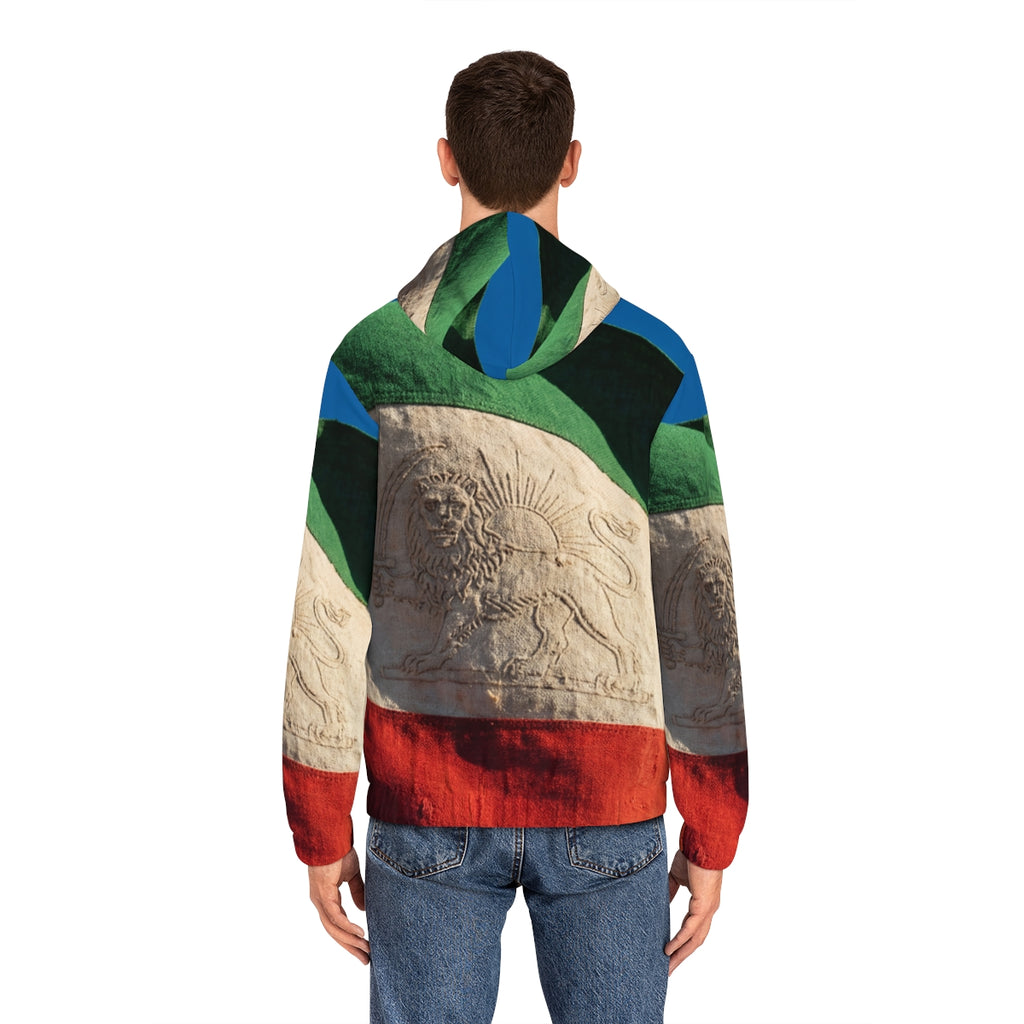 Men's Full-Zip Hoodie - Flag
