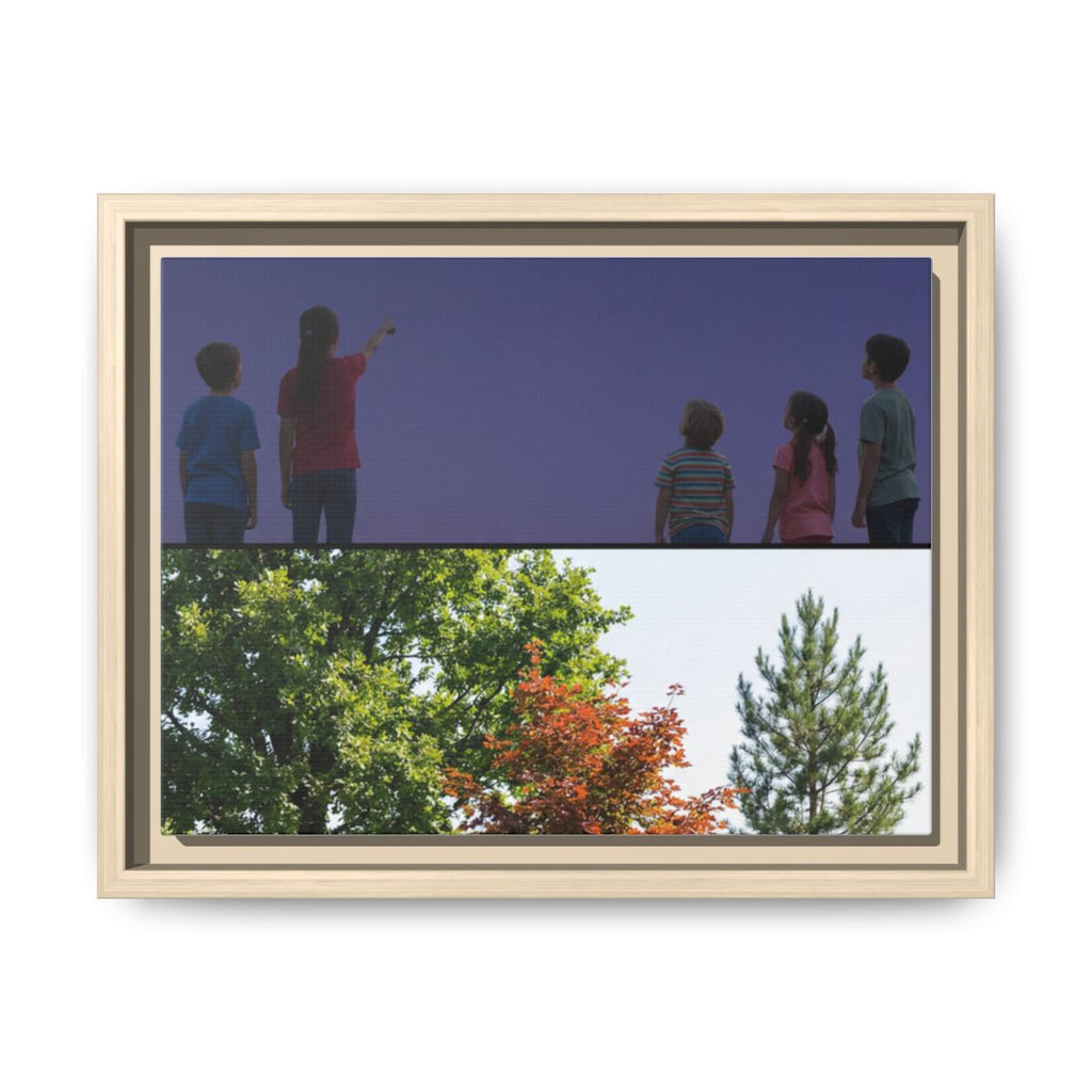 Matte Canvas, Framed - Constellation Woods
