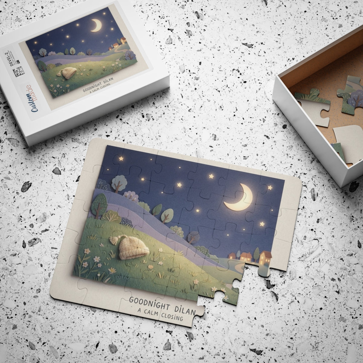 Kids' Puzzle 30-Piece - Moonlit Meadow Story | Echovira...