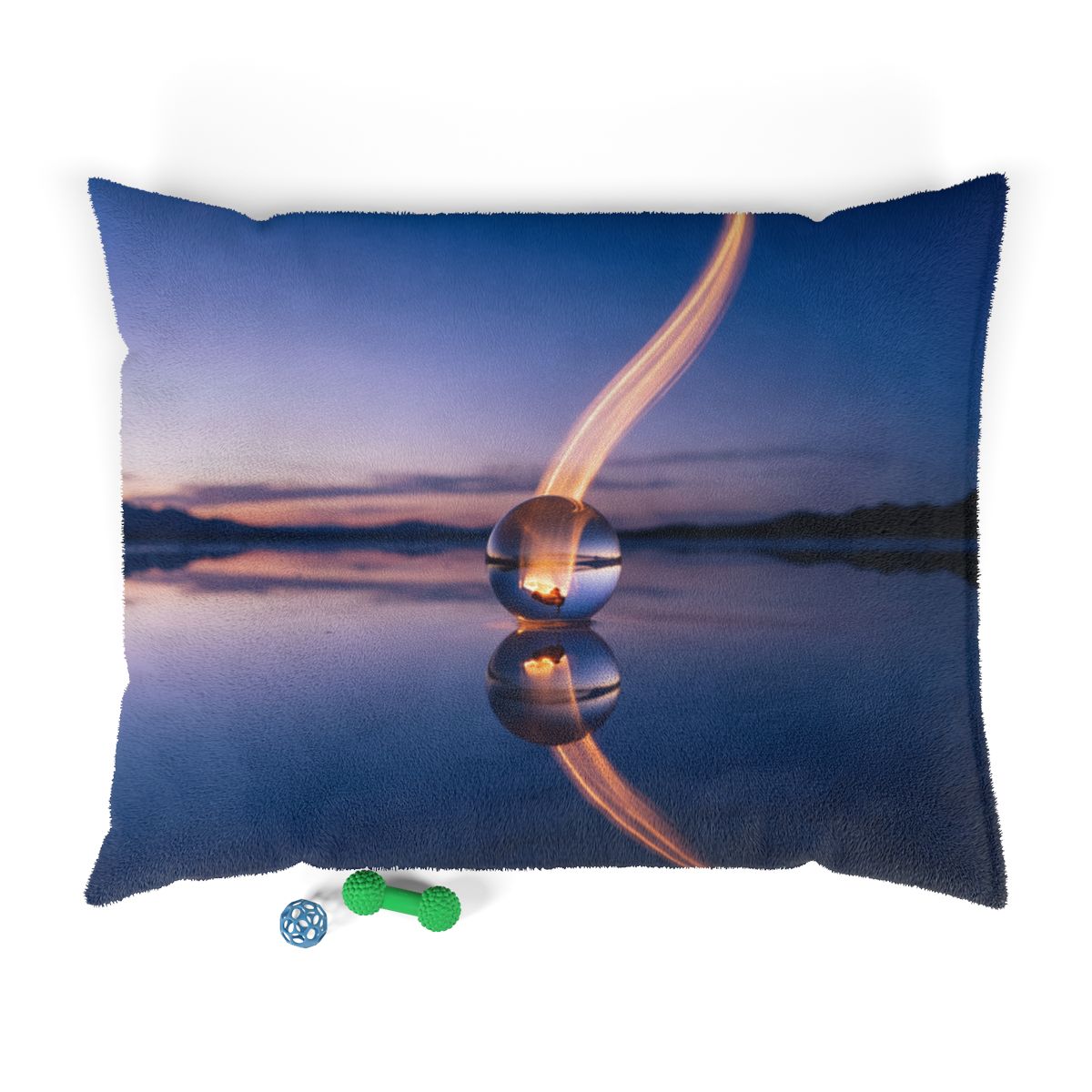 Pet Bed - Twilight Mirage Calming Pet Cushion | Echovira...