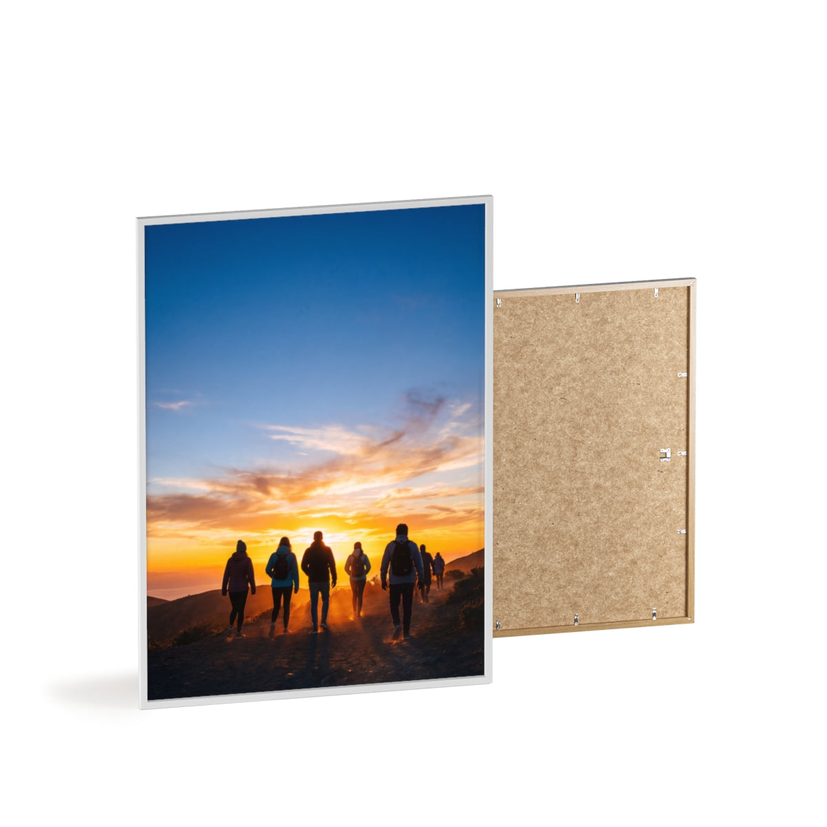 Posters with Wooden Frame - Sunrise Journey