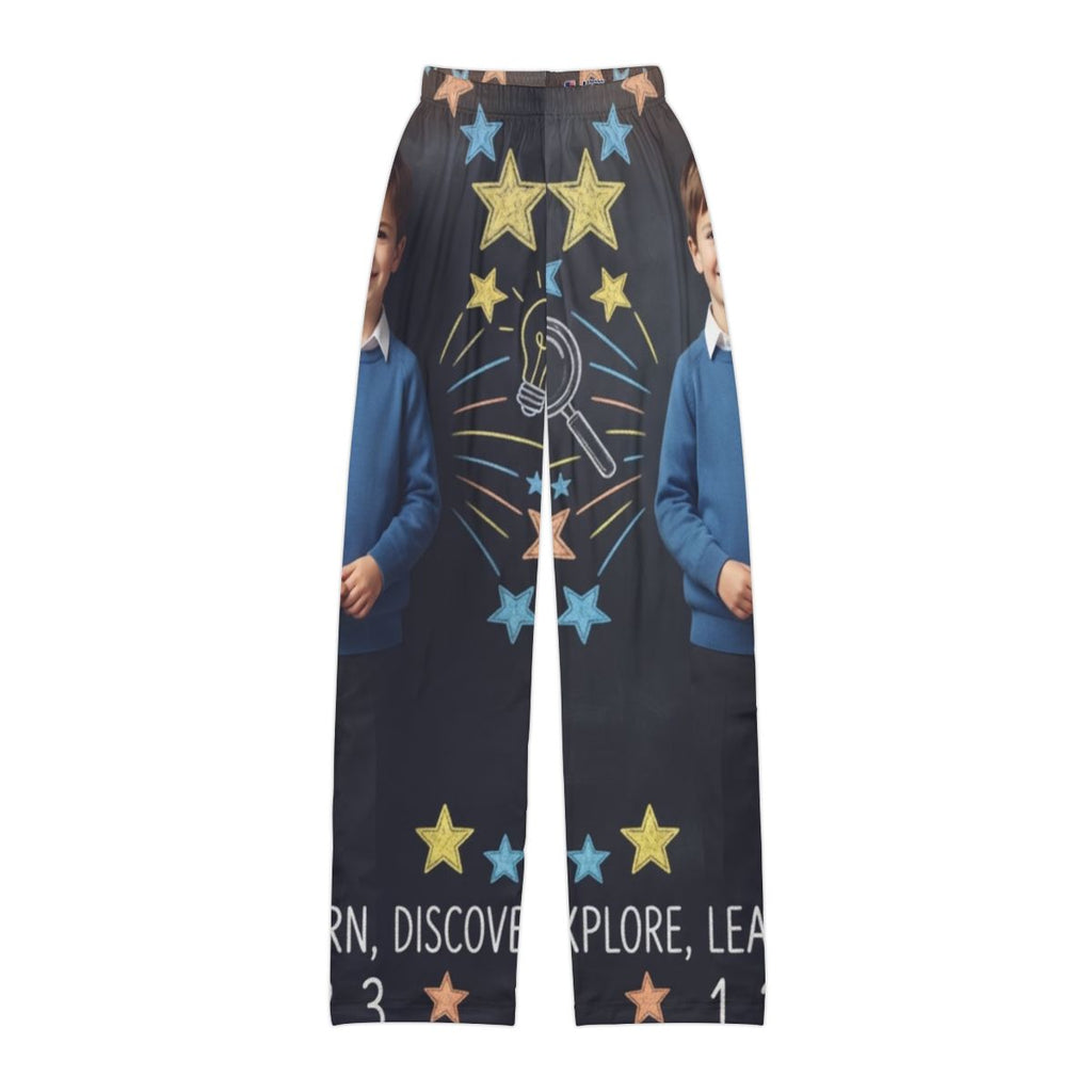 Kids Lounge Pants - Explore Learn Discover Chalkboard Art |...