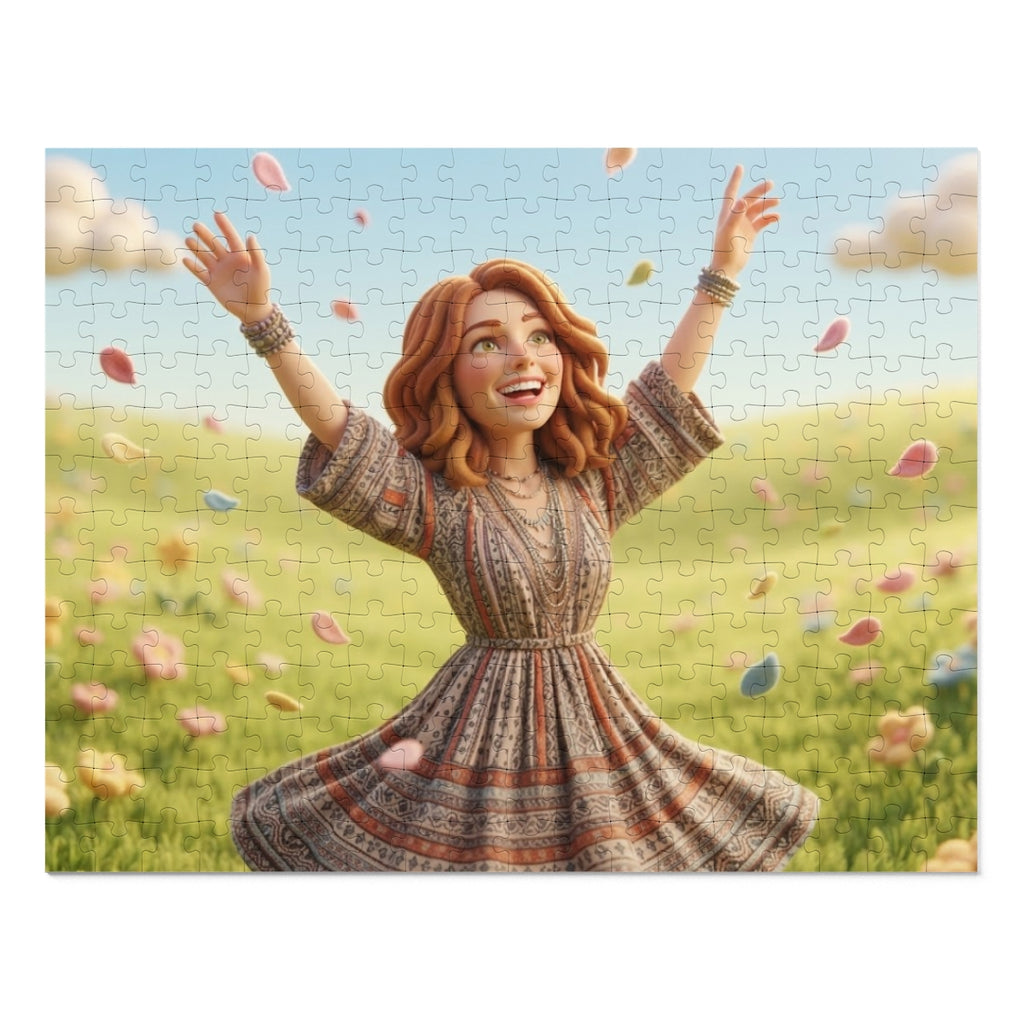 Jigsaw Puzzle with Tin - Meadow Joy (30, 110, 252, 500, 1000...