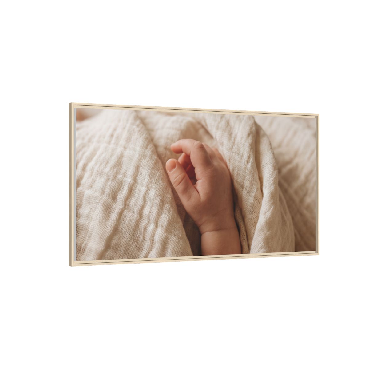 Framed Matte Canvas - Neutral Nursery