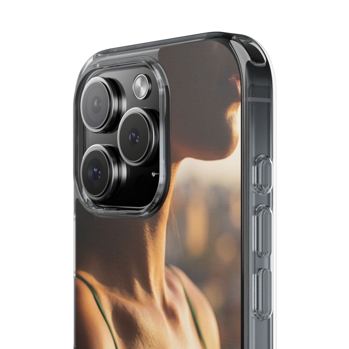 Clear Impact-Resistant Cases - Clear Phone Case - Emerald...