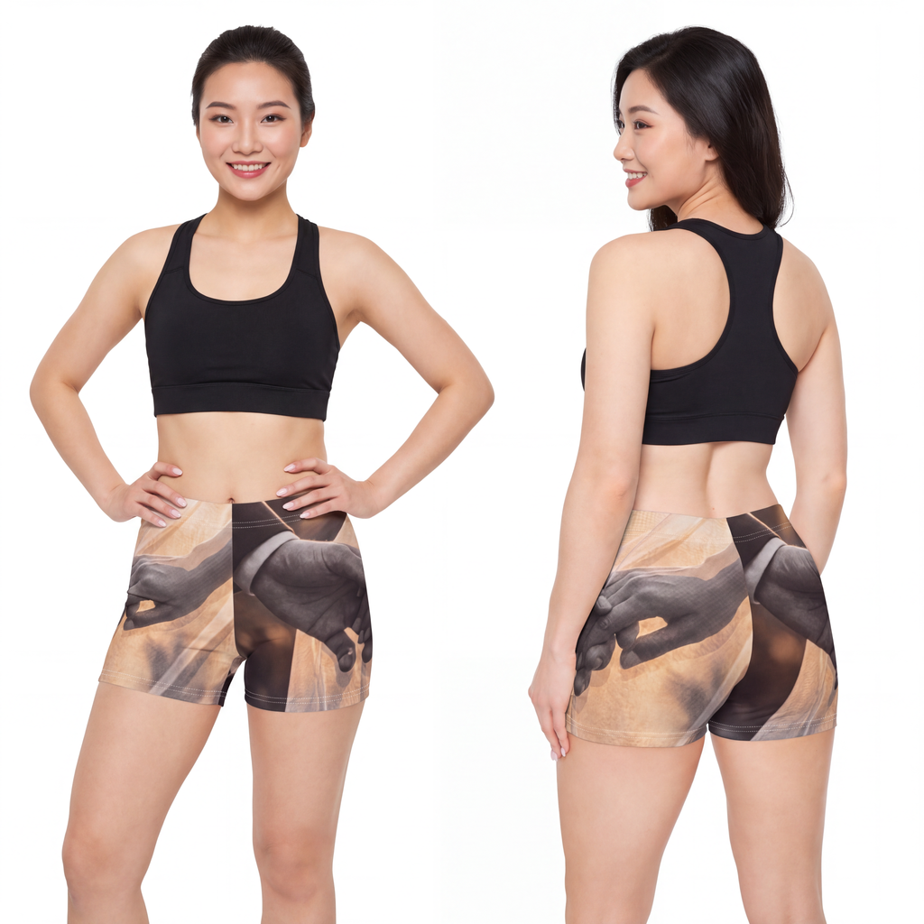 Women's Shorts - Golden Hour Ease | Echovira Gallery