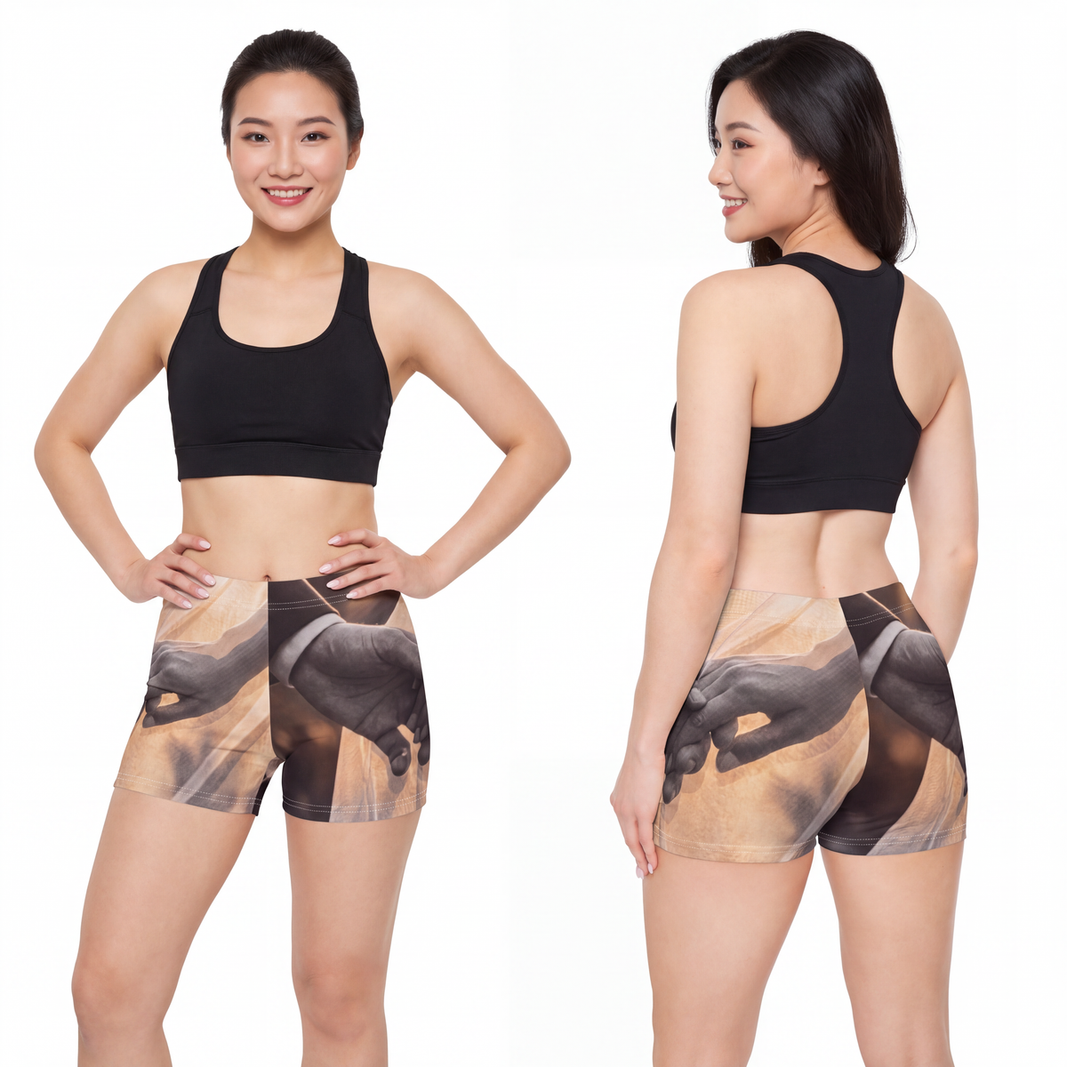 Women's Shorts - Golden Hour Ease | Echovira Gallery