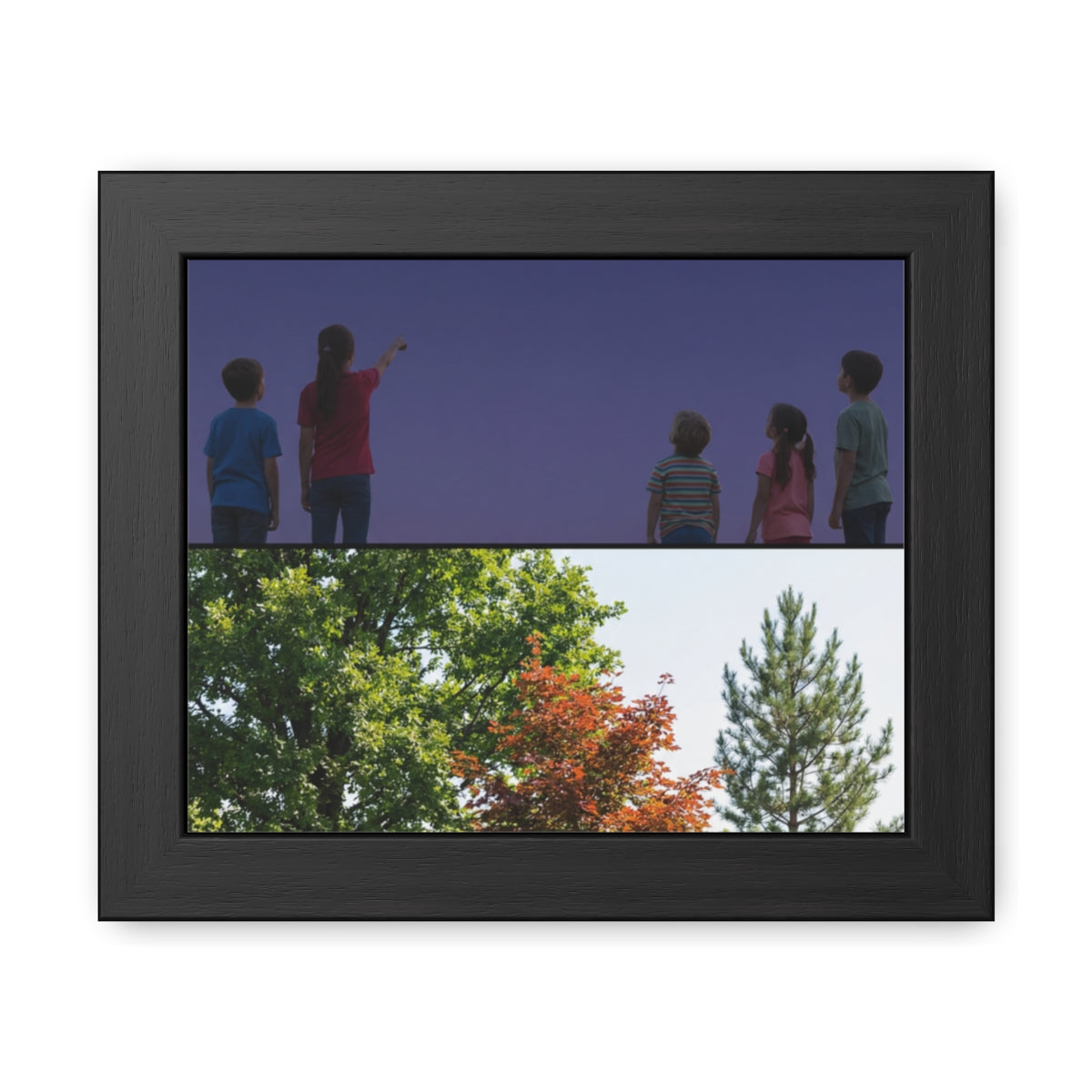 Framed Poster - Little Explorer — Landscape
