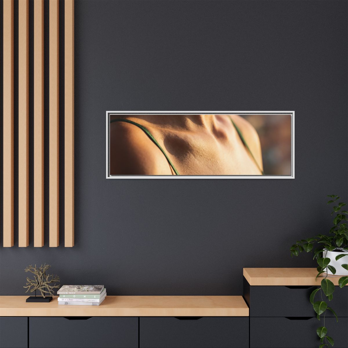 Framed Matte Canvas - Sunlit Muse