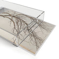 Acrylic Serving Tray - Quiet Winter