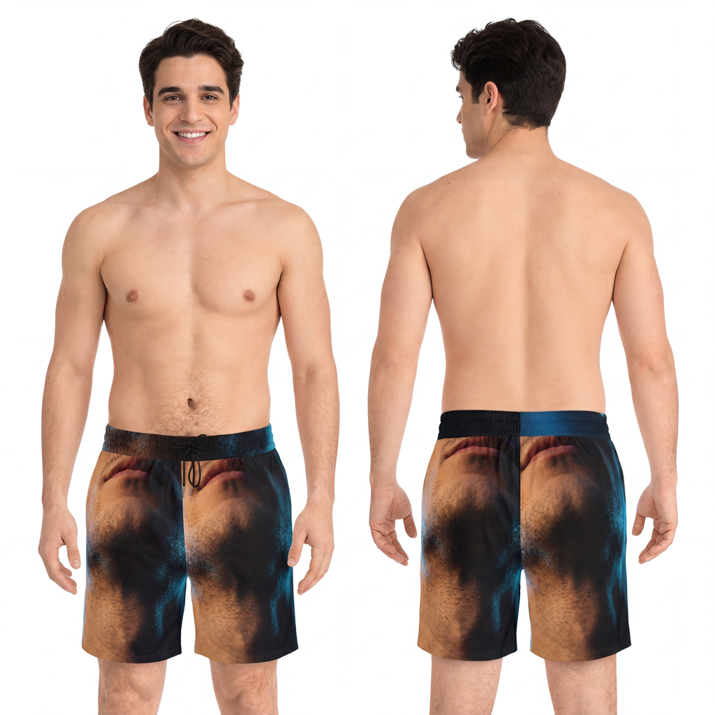 Men's Swim Shorts - Cinematic Night