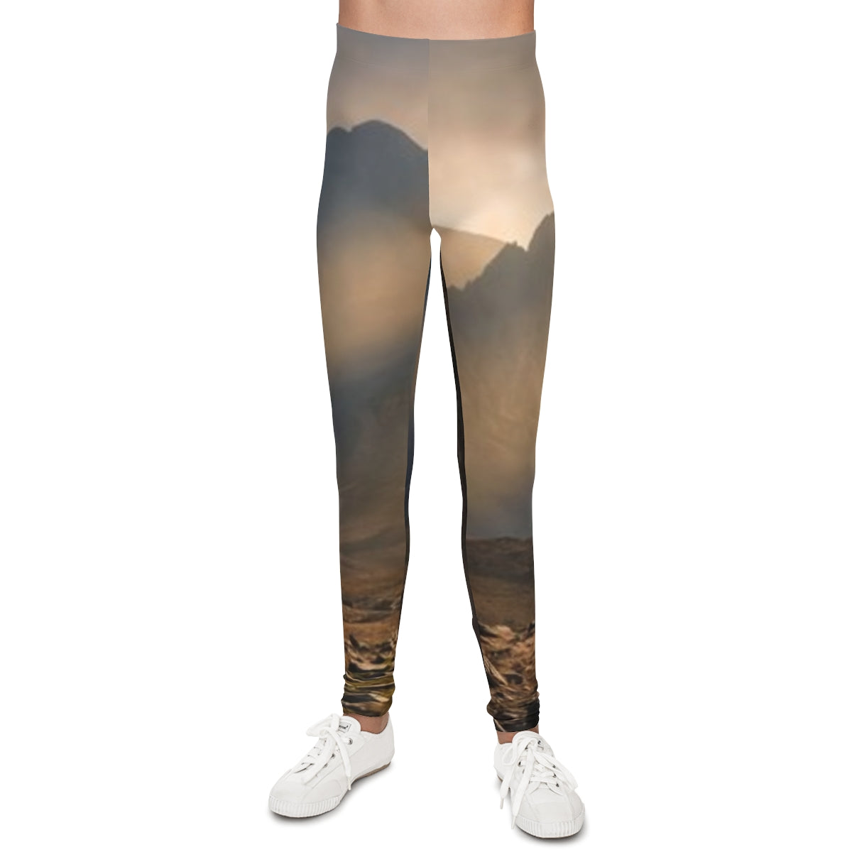 Youth Leggings - Mystic Monolith Ancient Persian Mountain......