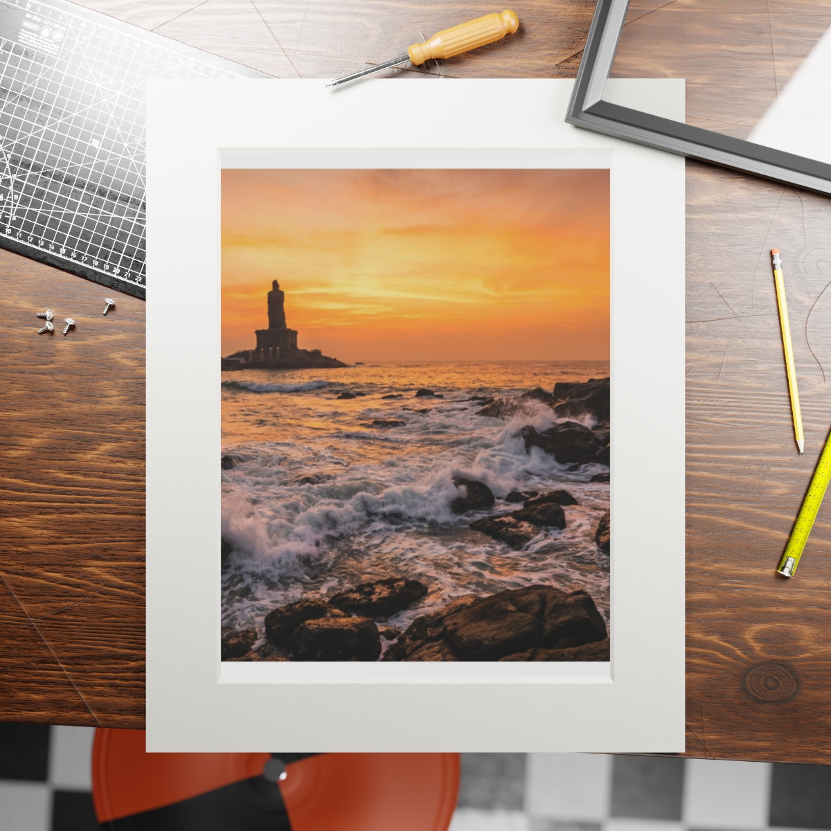 Fine Art Print - Golden Coast Dawn — Portrait