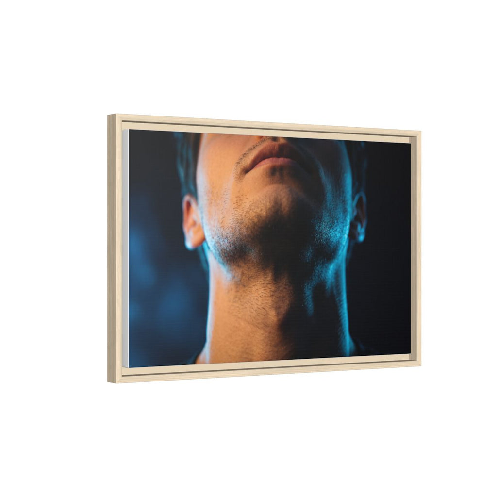 Framed Matte Canvas - Neon Noir