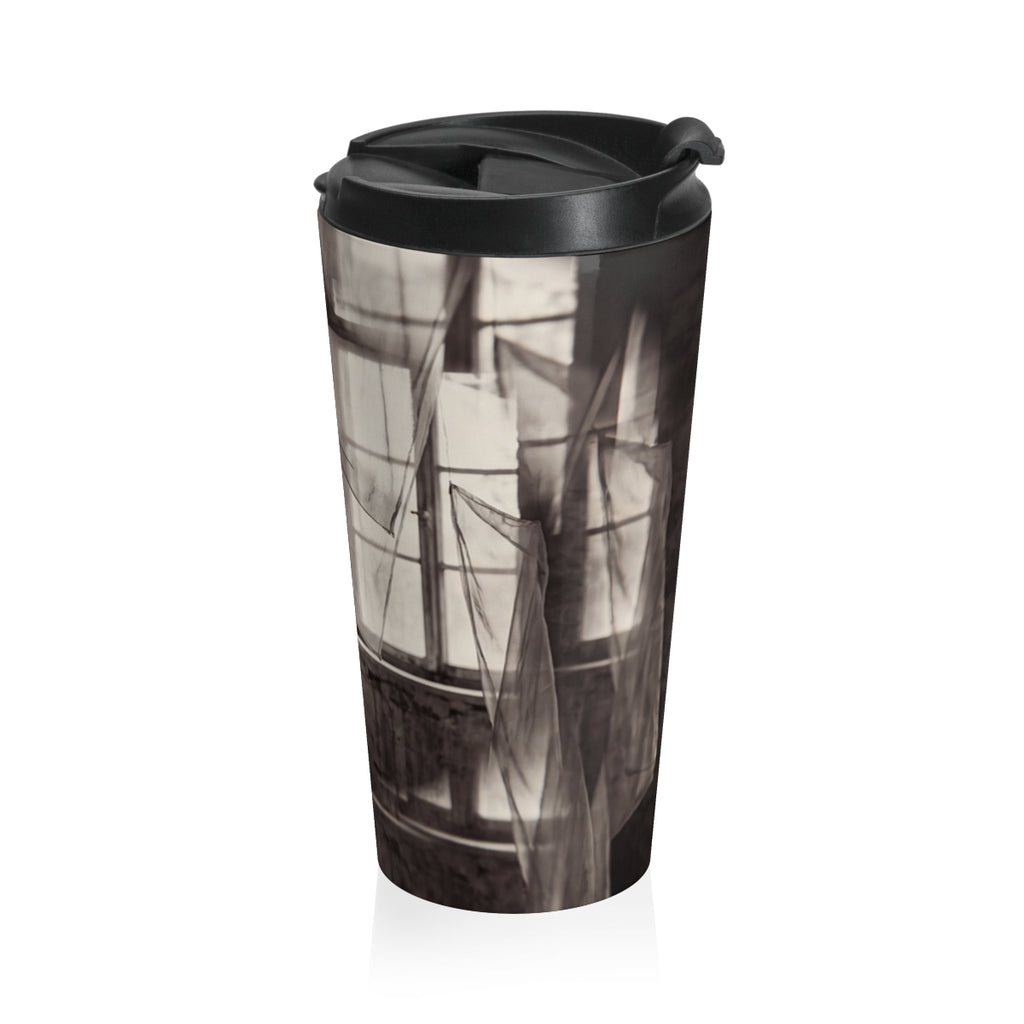 Stainless Steel Travel Mug - Spectral Veils | Echovira...