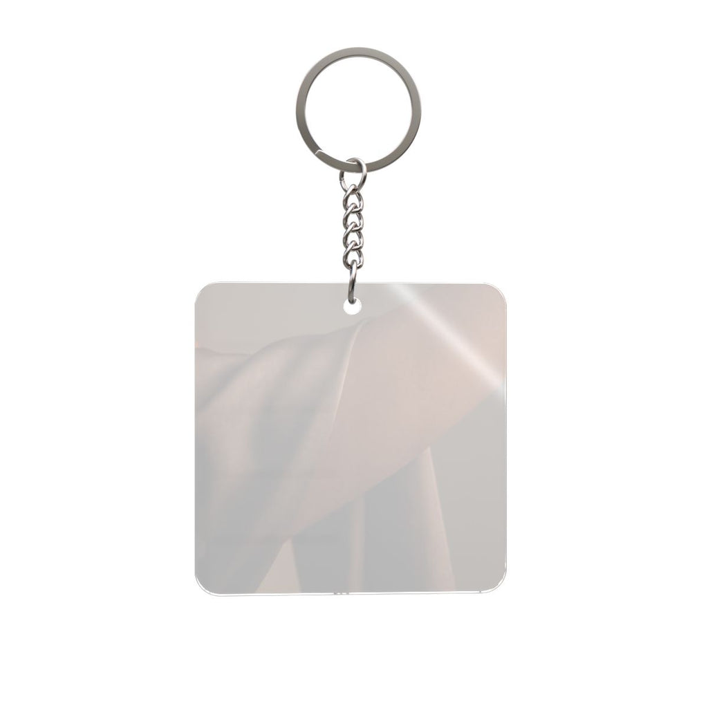 Square Keychain - Silk Touch Everyday Charm | Echovira...