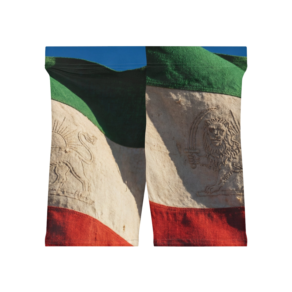 Women's Biker Shorts - Flag