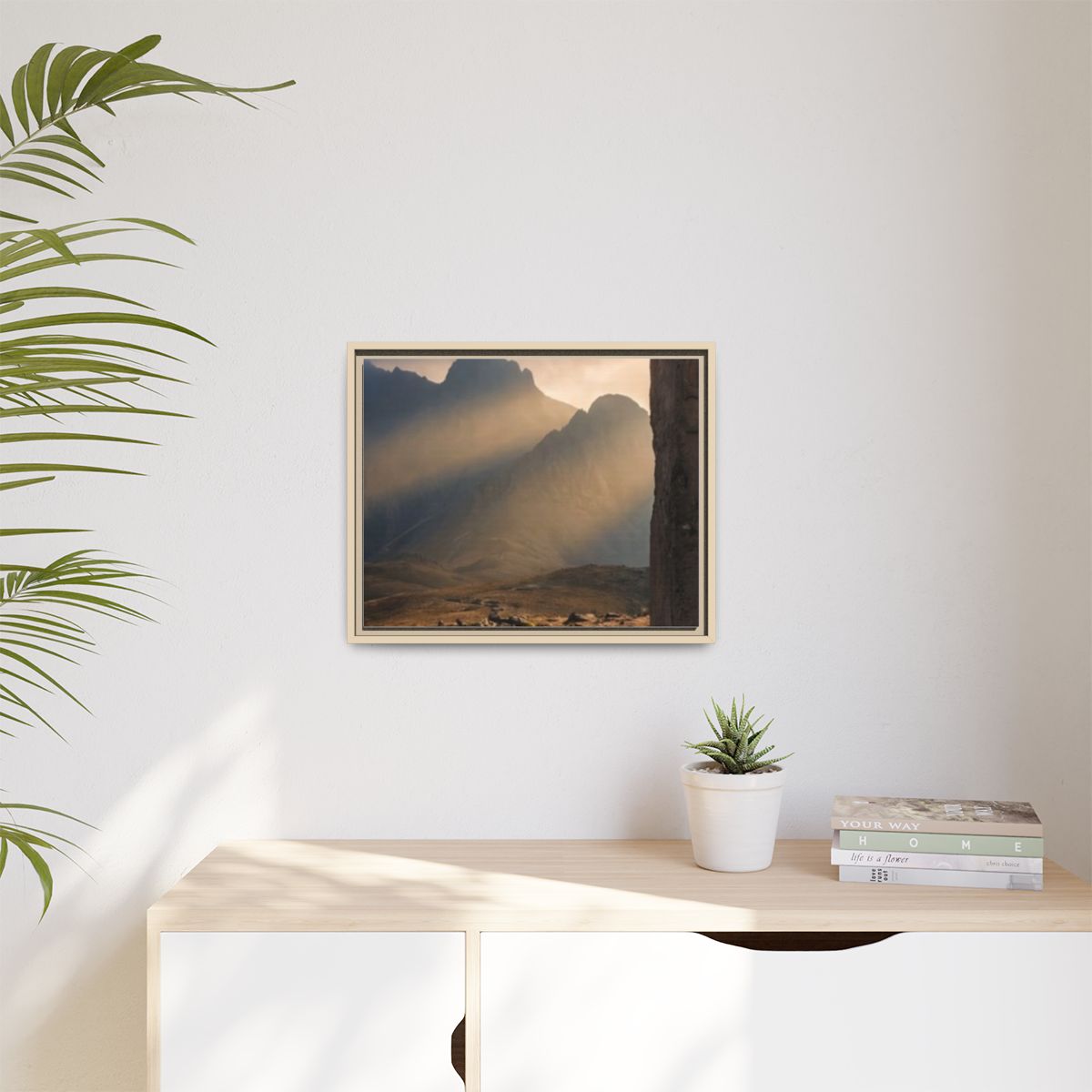 Matte Canvas, Framed - Mystic Monolith Ancient Persian... |...
