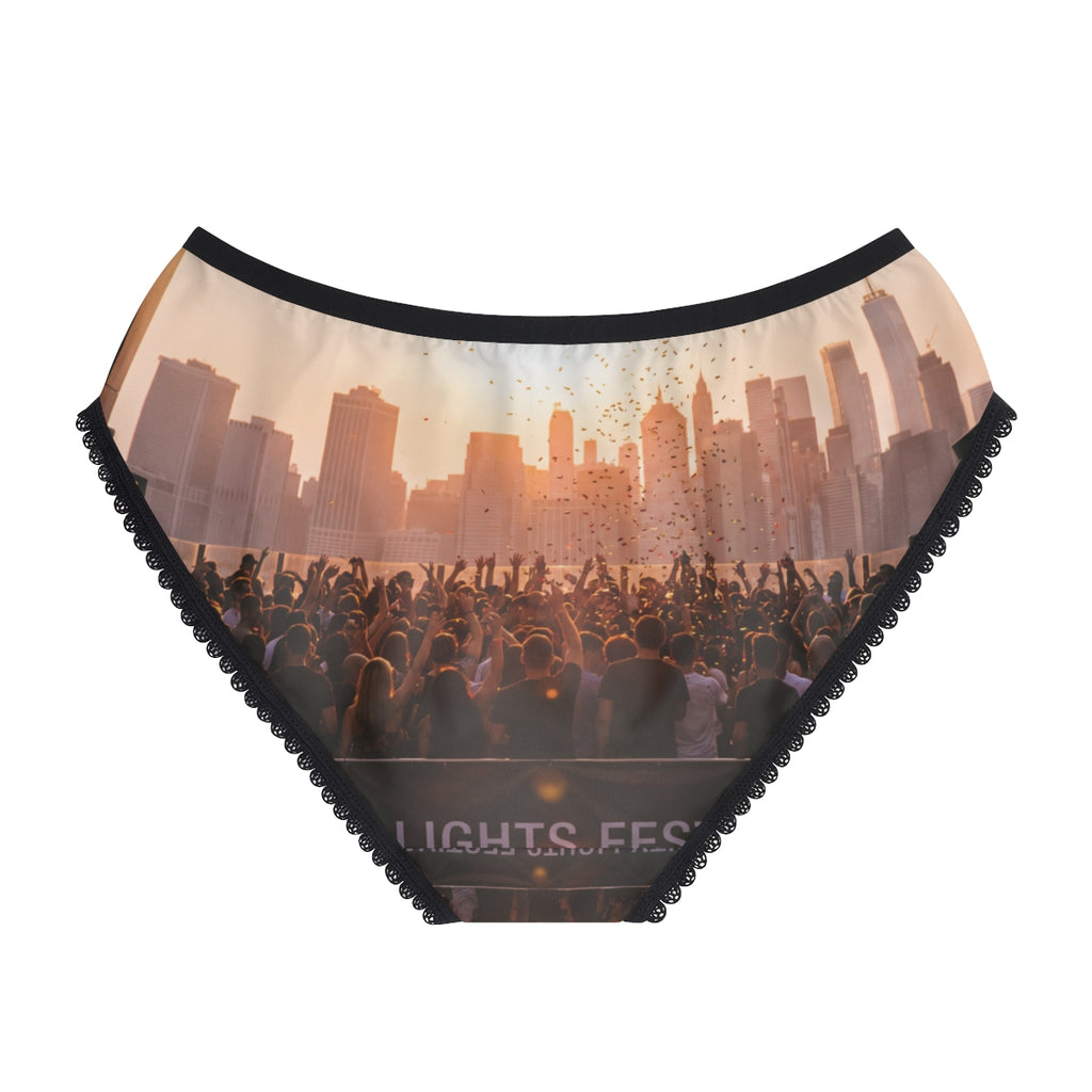 Women's Briefs - City Lights Festival | Echovira Gallery