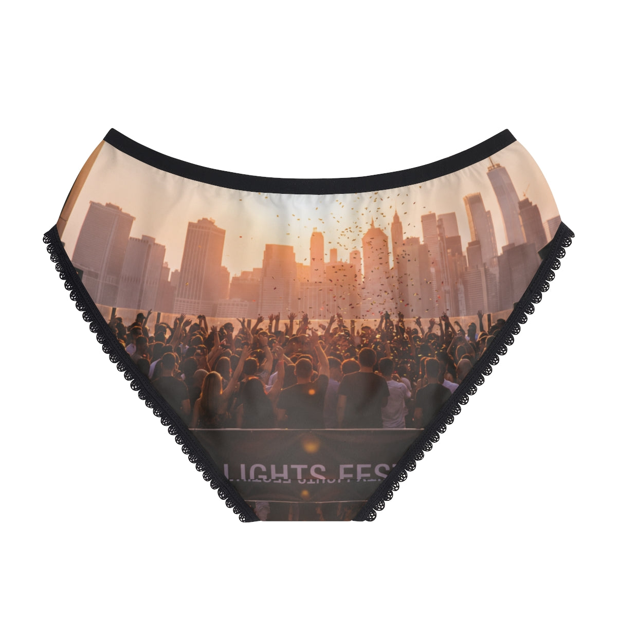 Women's Briefs - City Lights Festival | Echovira Gallery