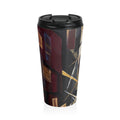 Stainless Steel Travel Mug - Urban Pulse | Echovira Gallery