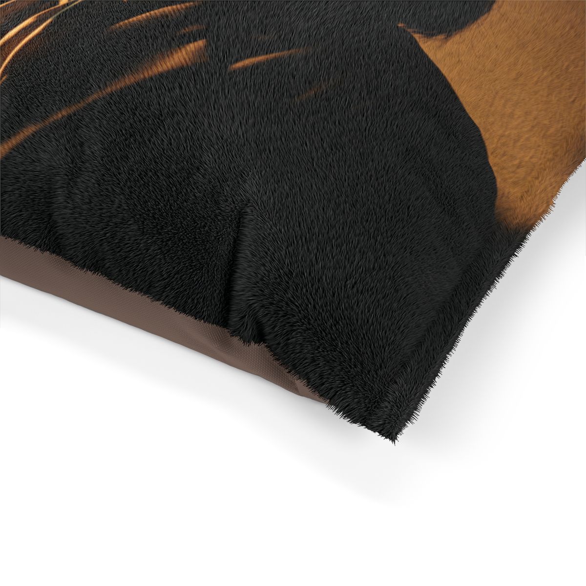 Pet Bed - Candlelight Noir Cozy Pet Cushion | Echovira...