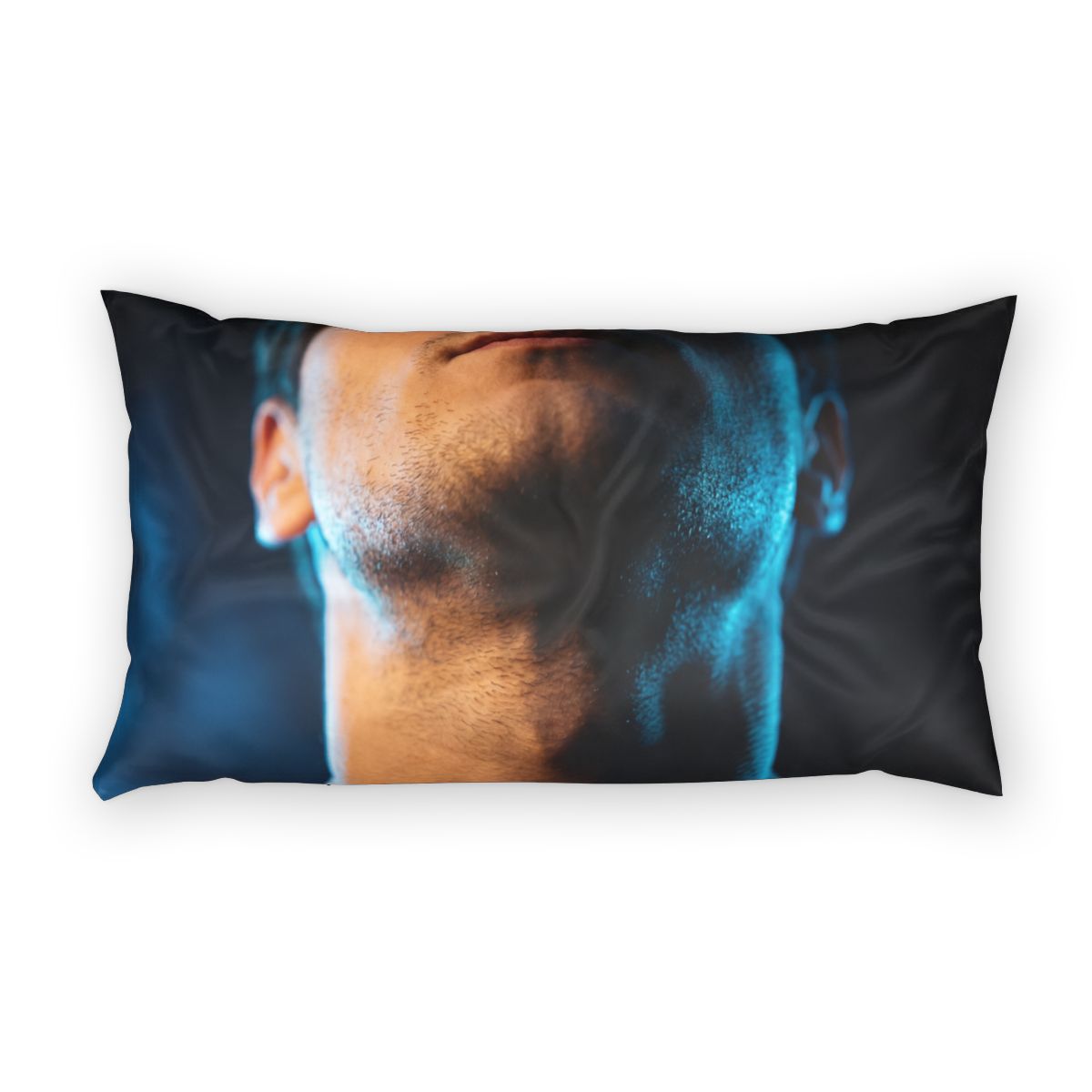 Cotton Pillow Sham - Neon Dreamscape