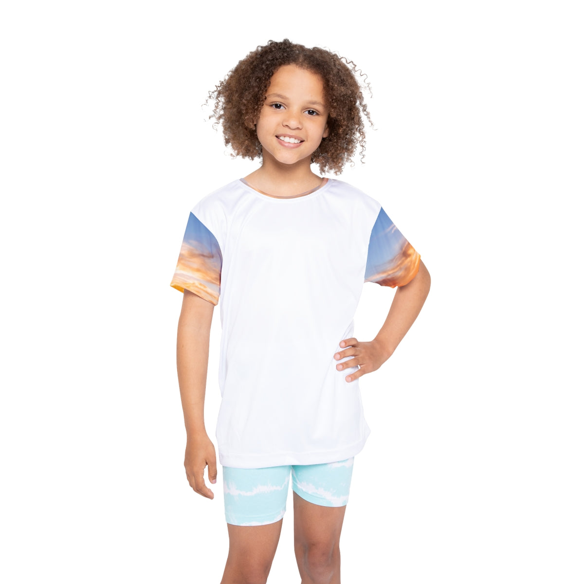 Kids Sports Jersey - Sunset Horizon | Echovira Gallery