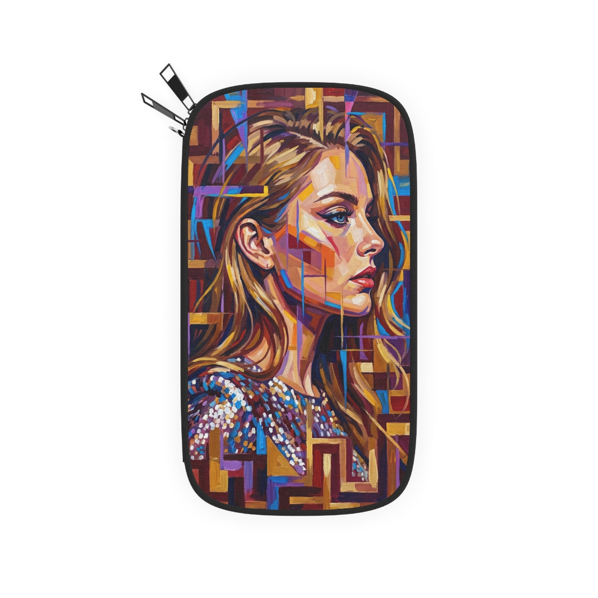 Passport Wallet - Shattered Elegance | Echovira Gallery
